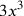 3x^3