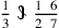 {1\over 3}~\scalebox {-1}[1]{\ell }~{1~\,6\over 2~\,7}