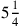 5{1\over 4}
