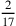 2\over 17