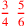 \leavevmode {\color {red}{3\over 4}~{5\over 6}}