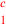 \leavevmode {\color {red}c\atop 1}