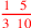 \leavevmode {\color {red}{1~\,\,5\,\over 3~\,10}}